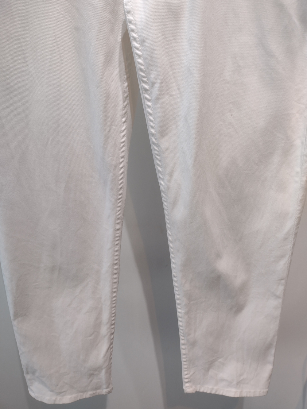 MOTHER Denim The Dropout Relaxed Boyfriend Jeans White (Sz 29) Premium Denim - Picture 6 of 11